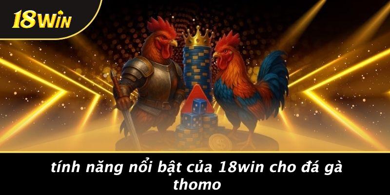 Tính năng nổi bật của 18win cho đá gà thomo